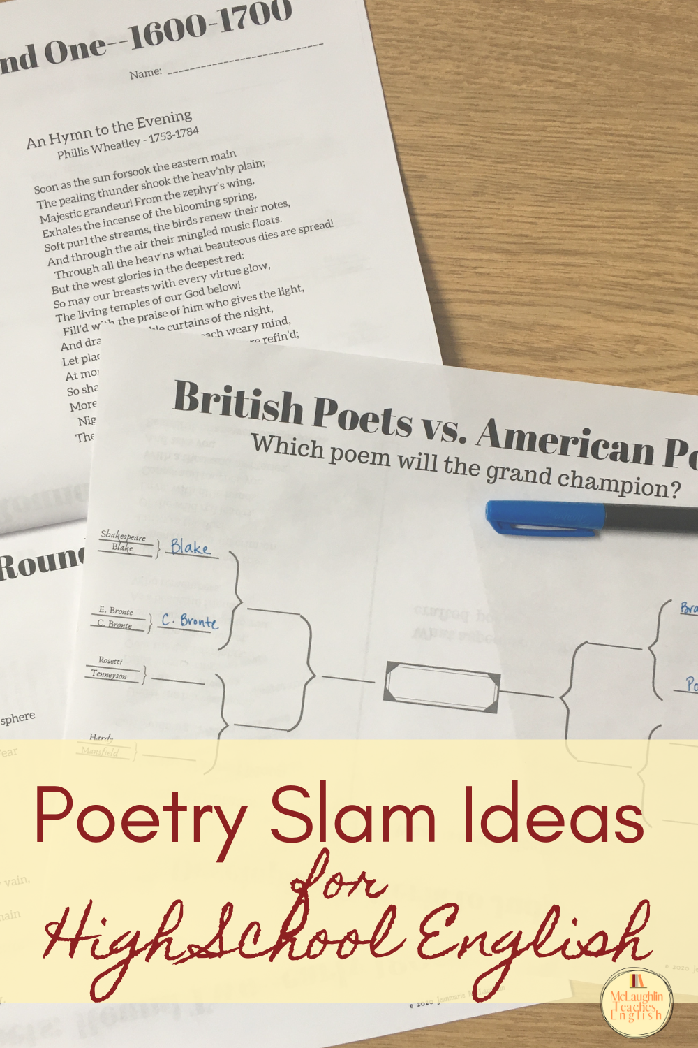 5 Topics For Poetry Slam - McLaughlin Teaches English