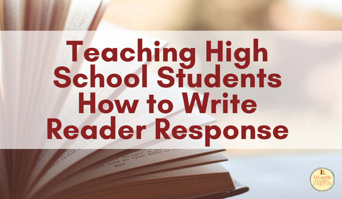 how to write reader response essay